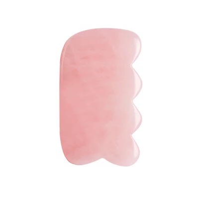 GUA SHA w kształcie prostokąta falistego kwarc