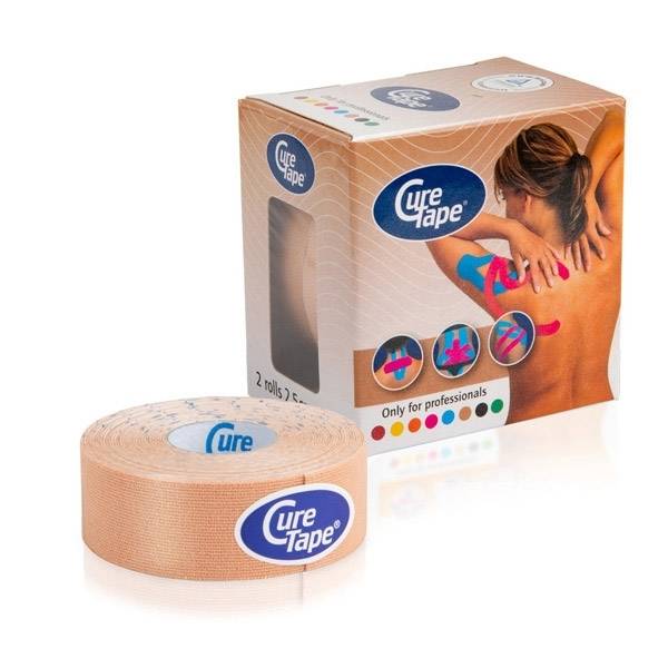 Cure Tape CLASSIC Beżowy 2.5cm x 5m - 1 szt.