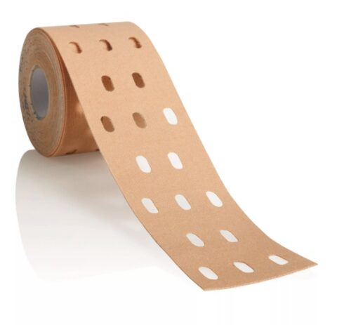 CureTape Punch 5 cm x 5 m – taśma kinesiotapingowa z efektem drenażowym